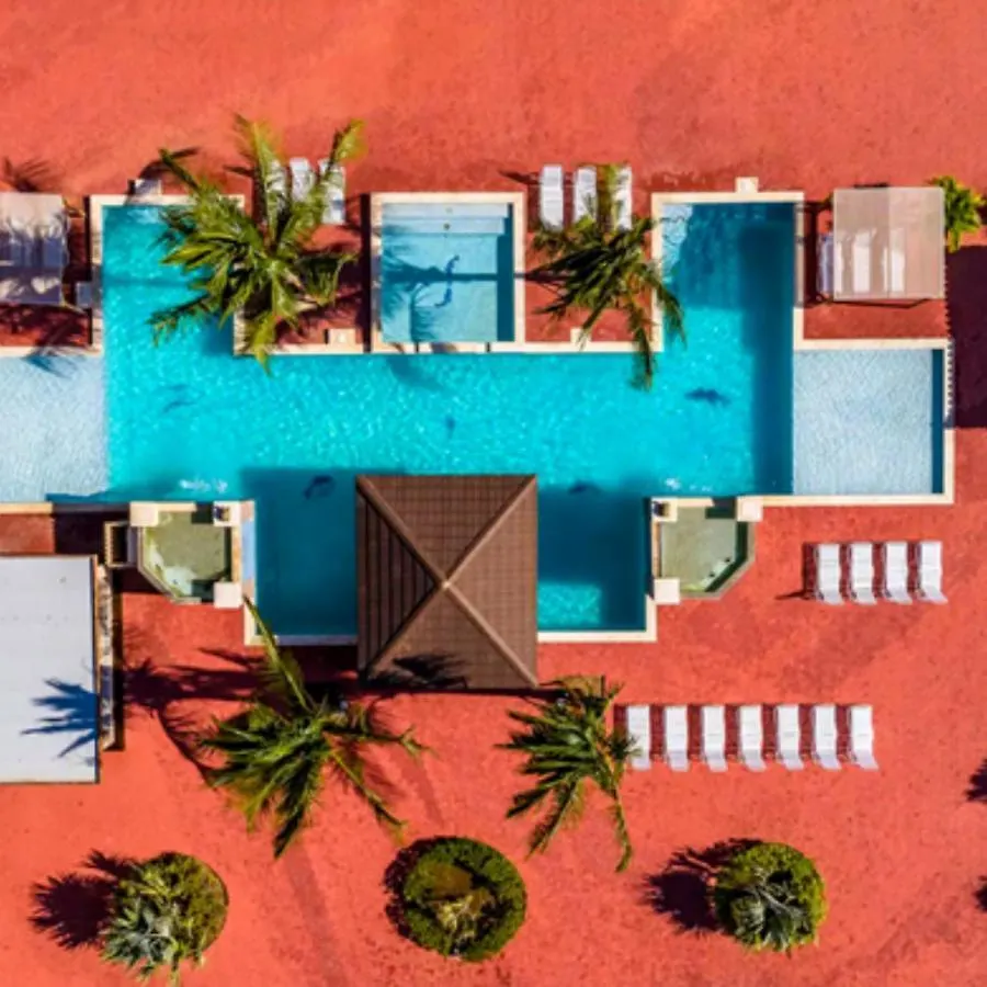 Family Apartment With Pool In Aruba Palm Beach